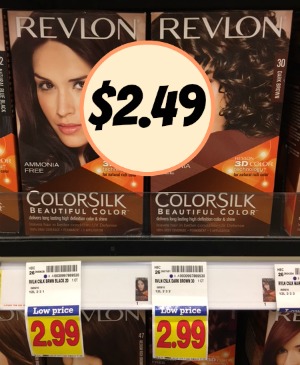 New Revlon Colorsilk Coupon - Hair Color Just $2.49 At Kroger