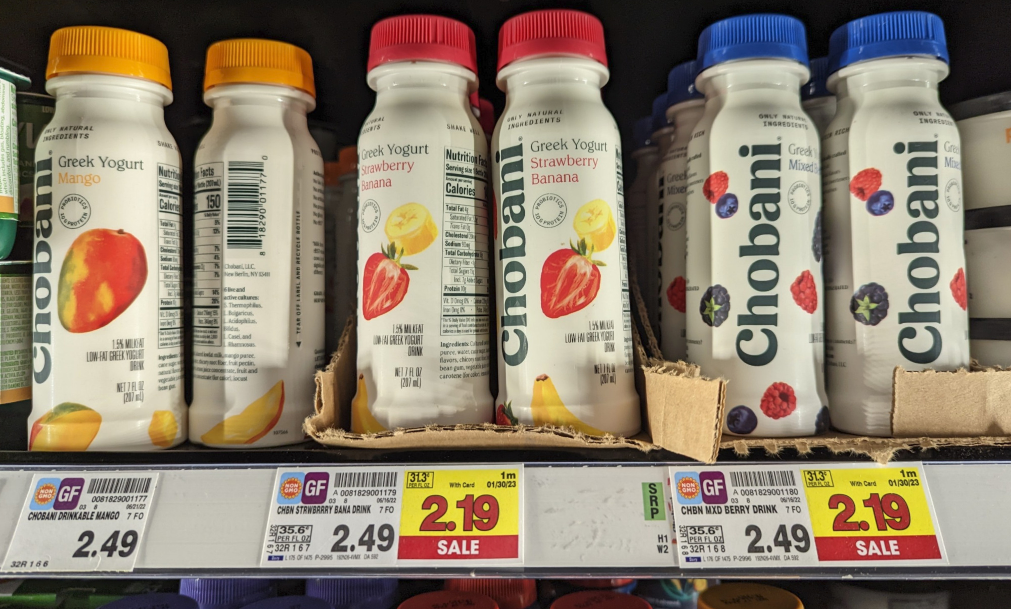 Chobani Greek Yogurt Drinks Just 1 44 At Kroger Regular Price 2 49 