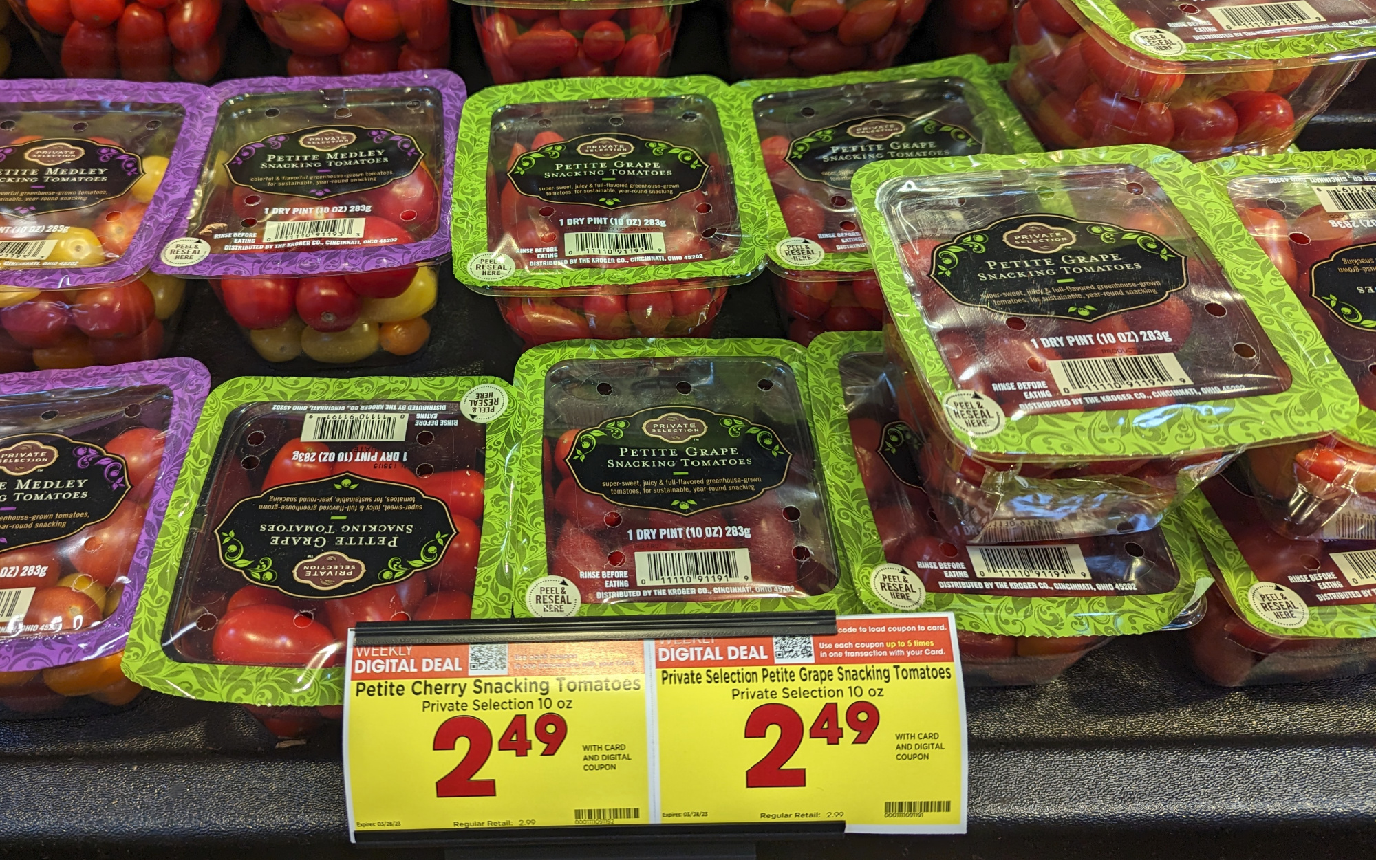 Private Selection Snacking Tomatoes As Low As 2.49 At Kroger