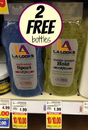 Two FREE L.A. Looks Styling Gels At Kroger!