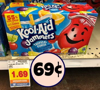 Kool-Aid Jammers - Just 69¢ At Kroger!