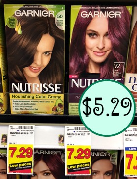 New Garnier Nutrisse Coupon - Hair Color $5.29 At Kroger