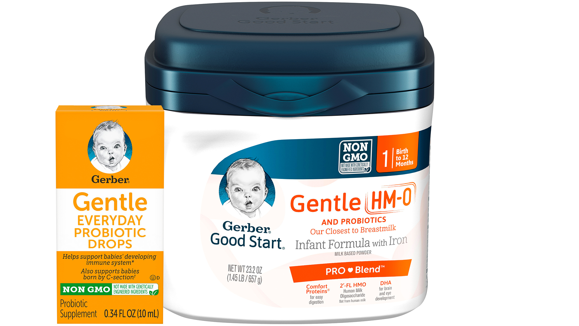 gerber gentle everyday baby probiotic drops