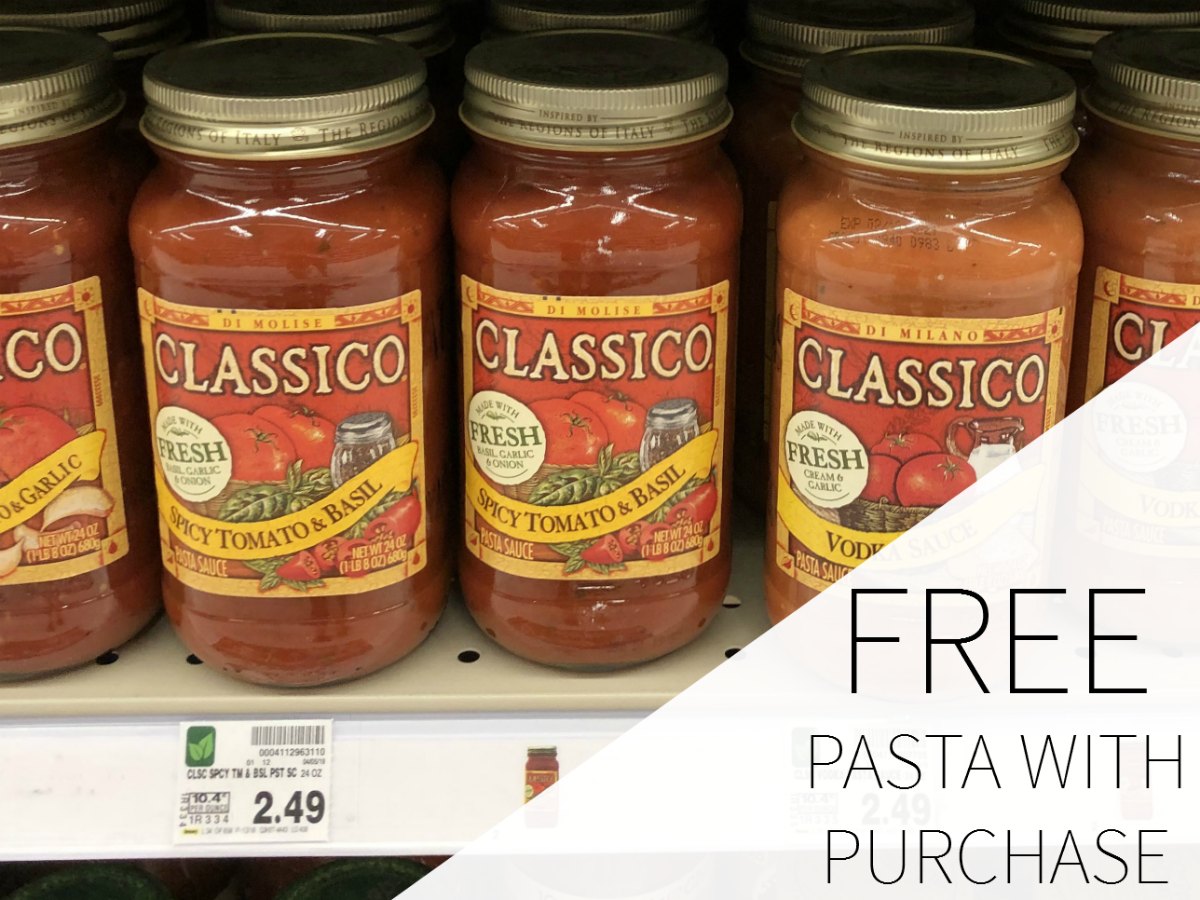 Get Free Spaghetti With The Purchase Of Classico Sauce At ...