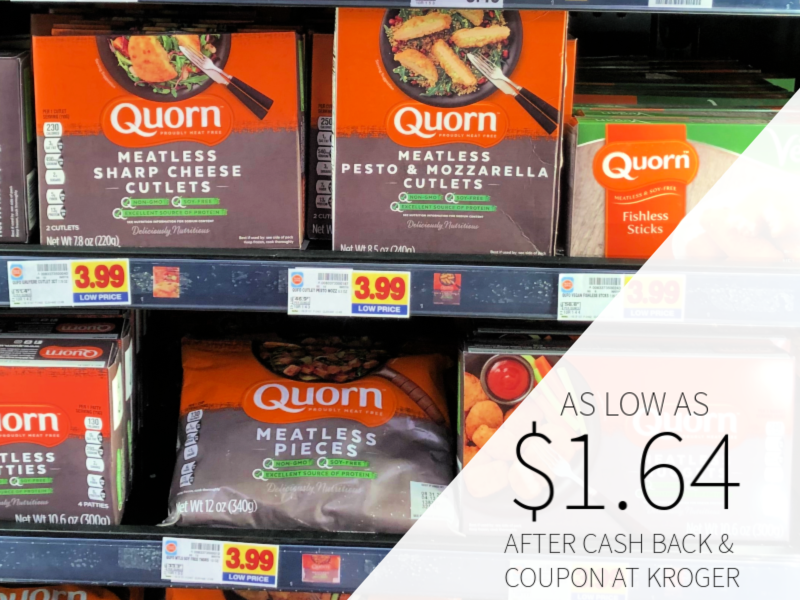 quorn meatless frozen products as low as 1 64 at kroger quorn meatless frozen products as low