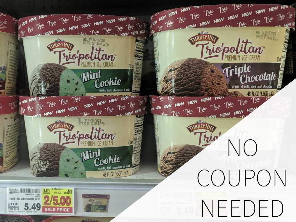 Turkey Hill Ice Cream As Low As 2 50 At Kroger