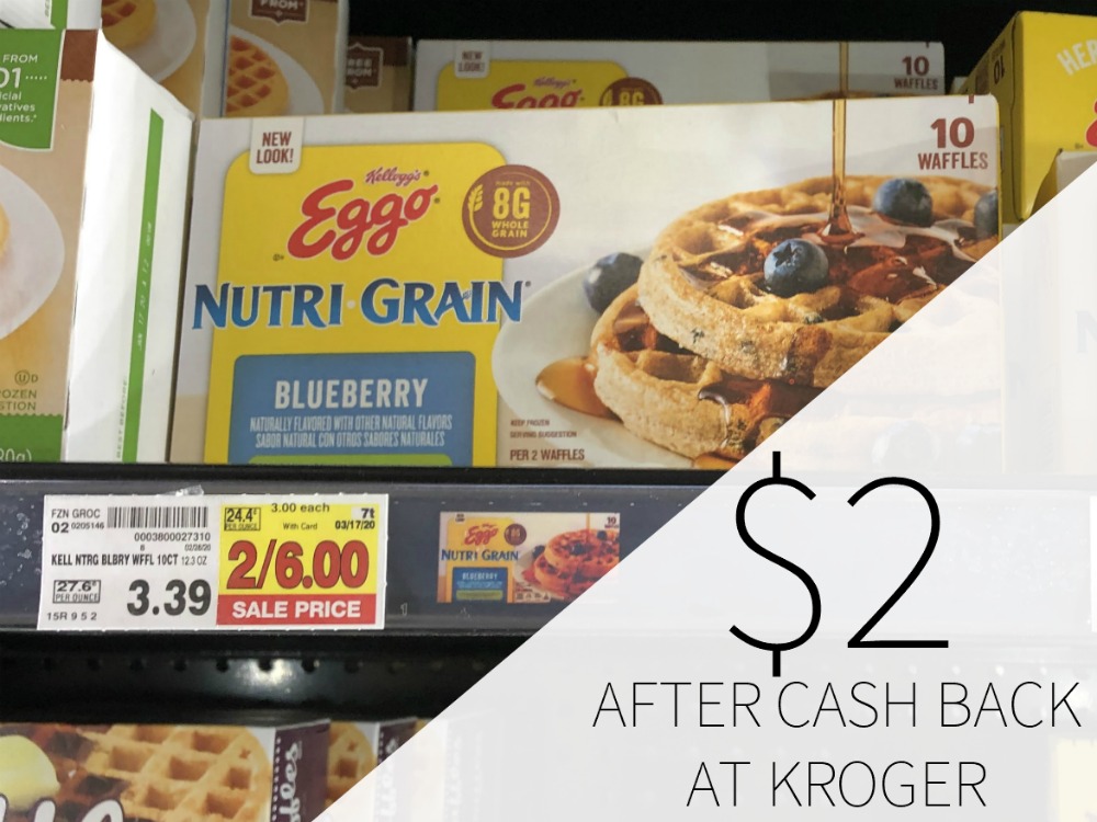 Eggo Nutri Grain Waffles Just 2 At Kroger