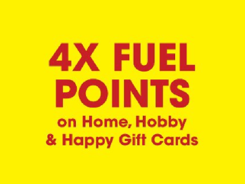 4x Kroger Fuel Points When You Buy Gift Cards