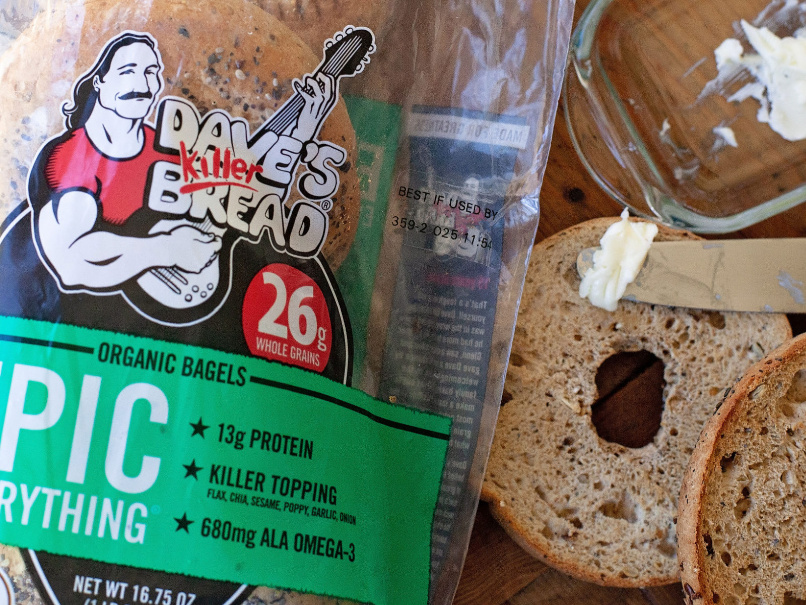 Dave's Killer Bread Organic Bagels As Low As 1.69 At