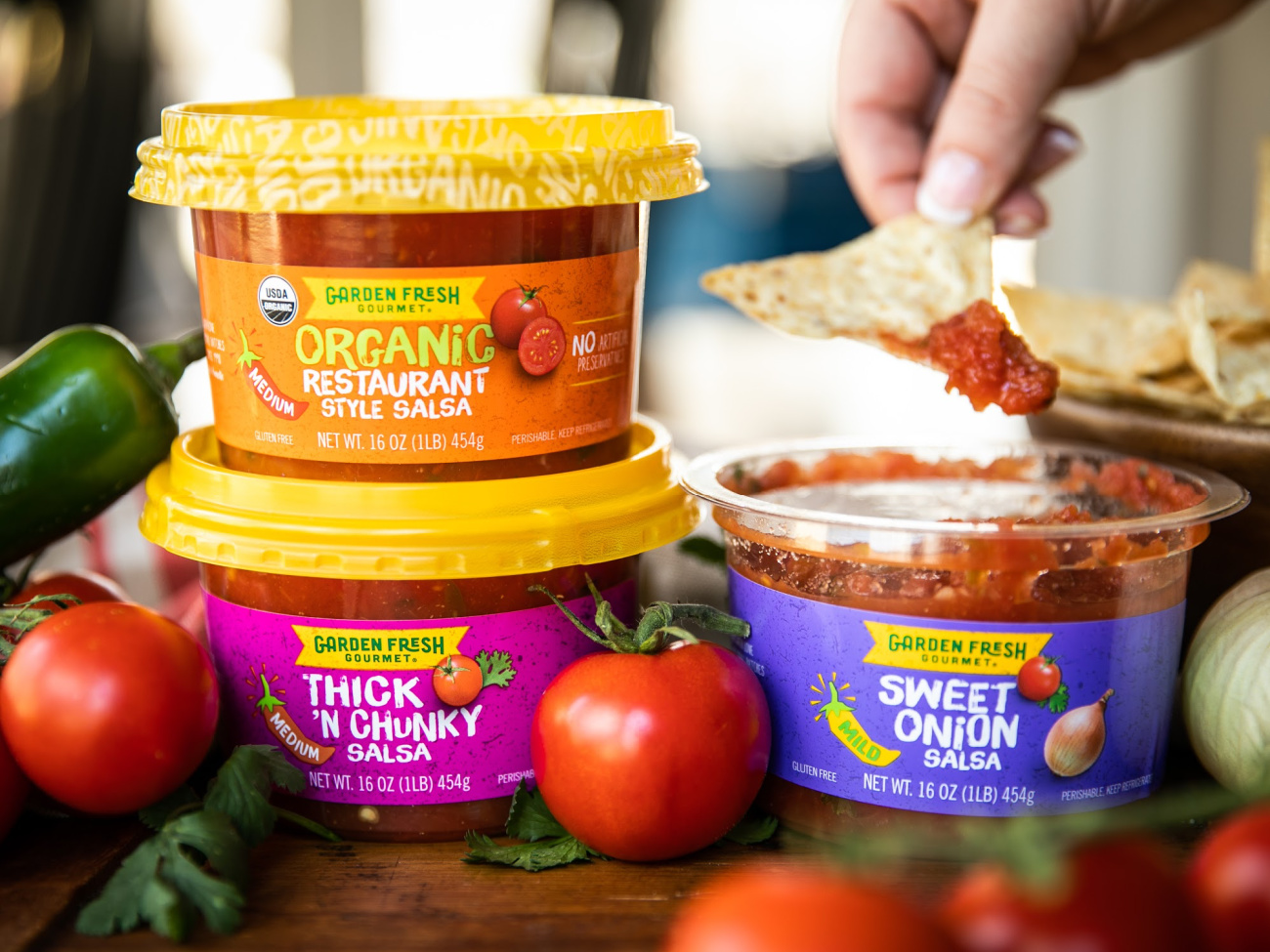 Garden Fresh Gourmet Salsa Just $2 At Kroger