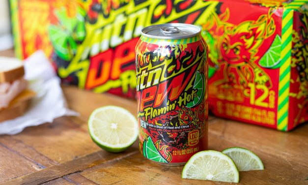 Mountain Dew Flamin’ Hot Only 62¢ Per Pack At Kroger