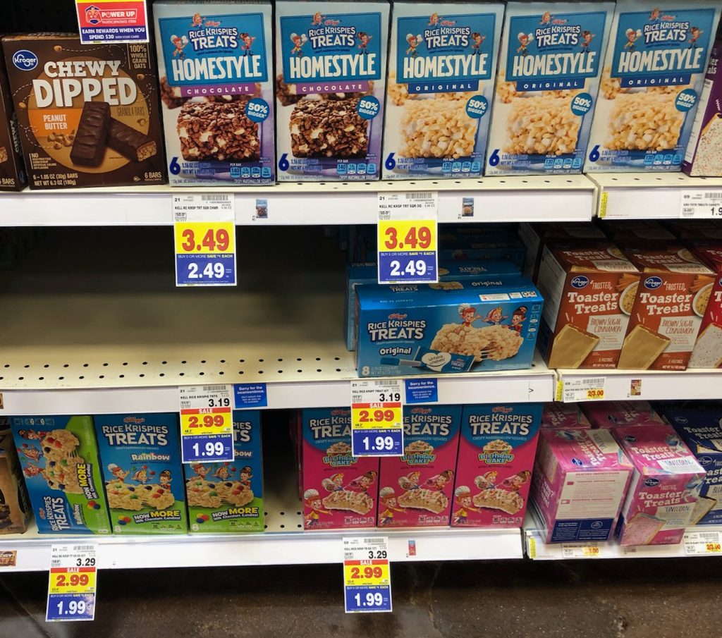 Kellogg’s Rice Krispies Treats As Low As $1.49 At Kroger - iHeartKroger