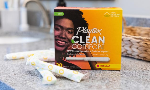 Playtex Clean Comfort Tampons Only $6.59 At Kroger