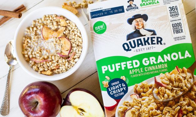 Grab A Box Of Quaker Puffed Granola For FREE At Kroger