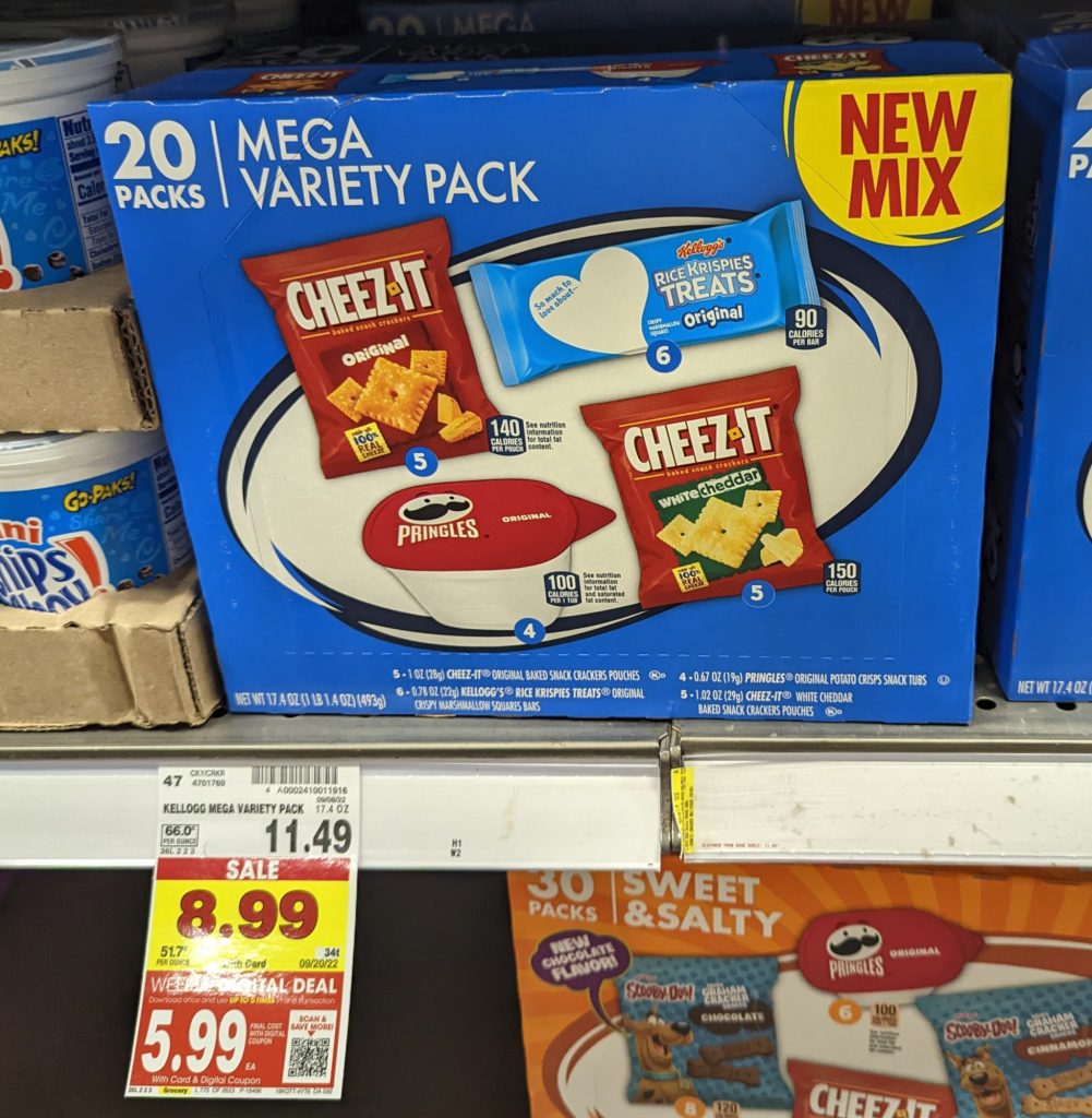 Grab The Cheez-It Multipacks For Just $5.99 At Kroger (Regular Price ...