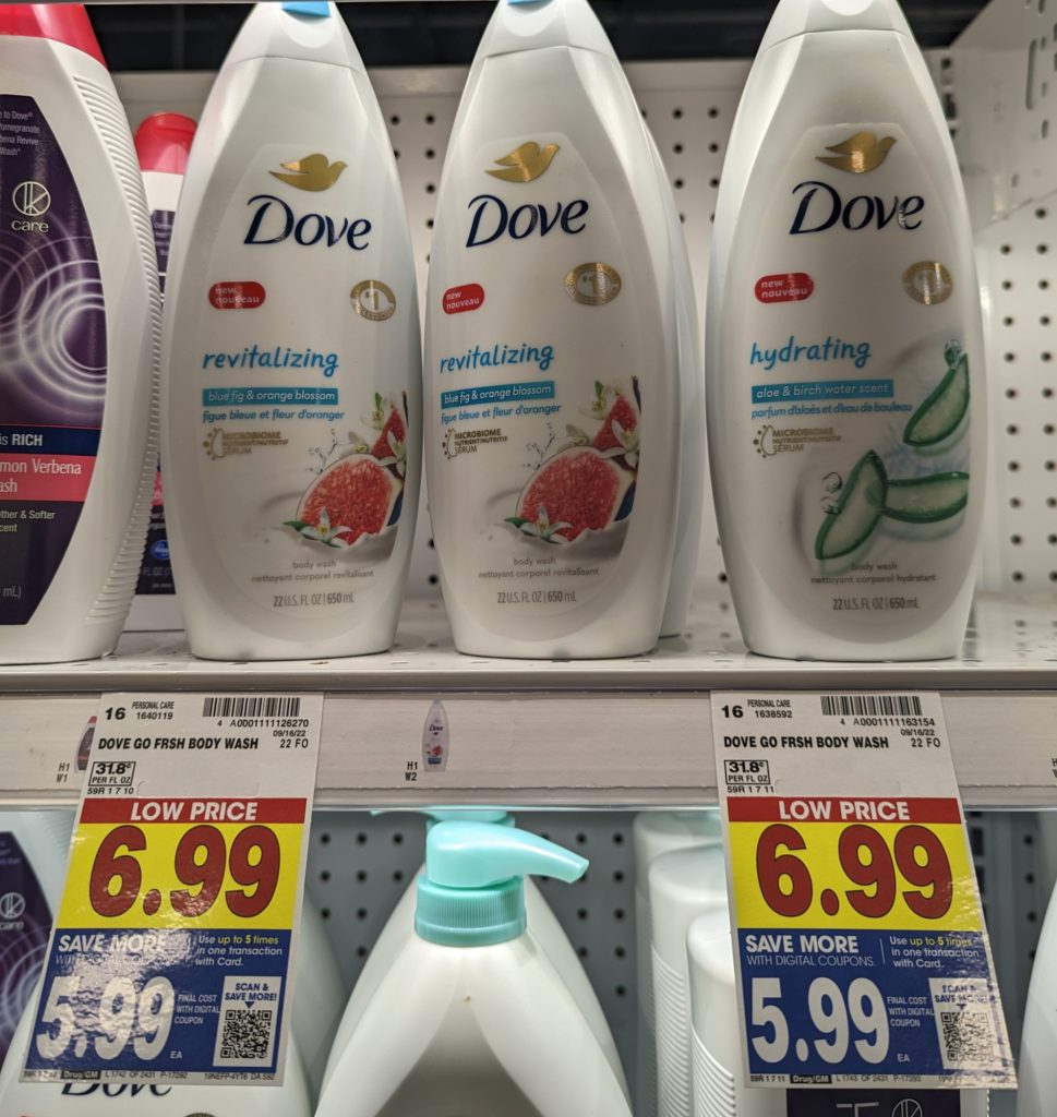 Dove Body Wash Only $4.99 At Kroger - iHeartKroger