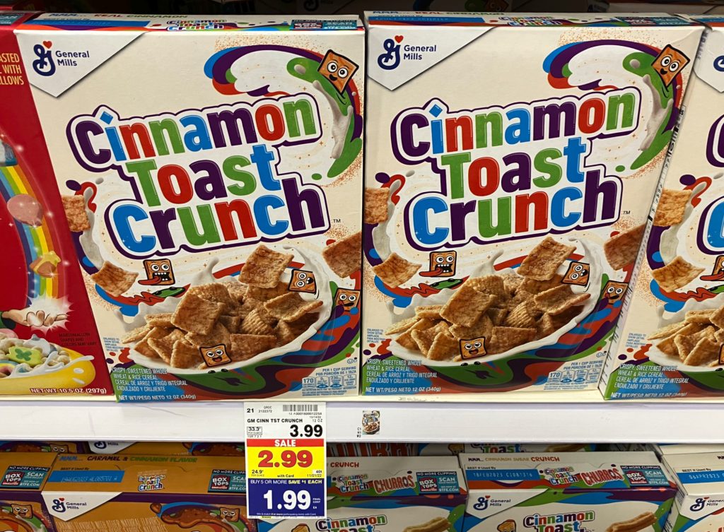 General Mills Cereal As Low As 99¢ At Kroger - iHeartKroger