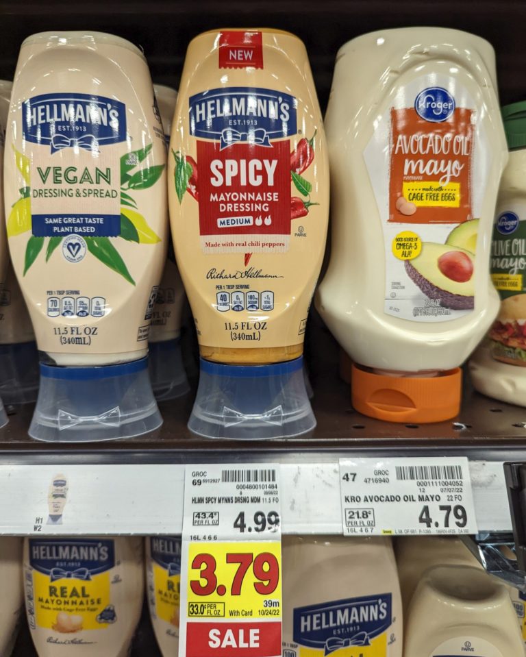 Hellmann’s Spicy Mayonnaise Dressing Just $2.54 At Kroger (Almost Half ...