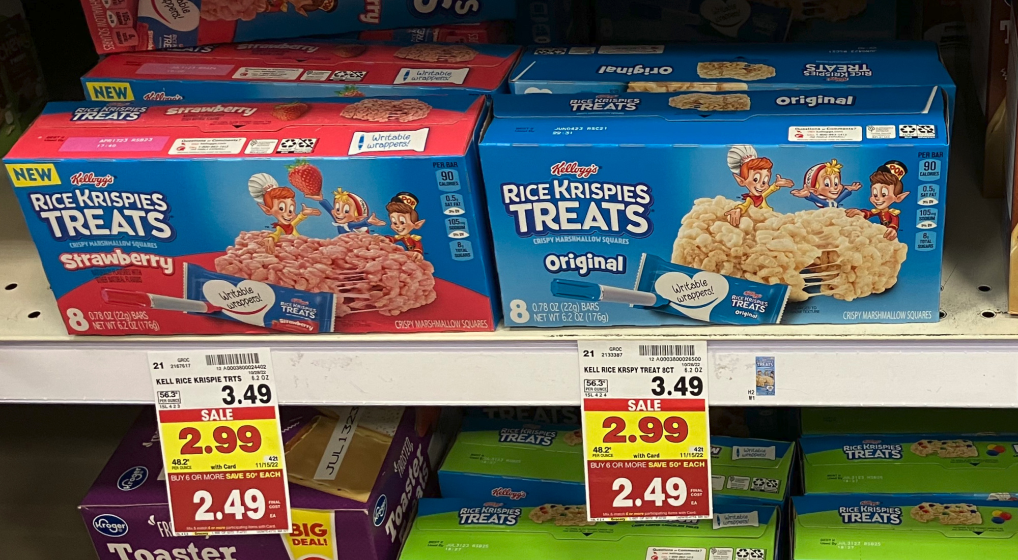 Kellogg’s Rice Krispies Treats As Low As $1.99 At Kroger - iHeartKroger