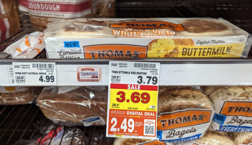 Thomas’ Buttermilk English Muffins Are Just 1.49 At Kroger iHeartKroger