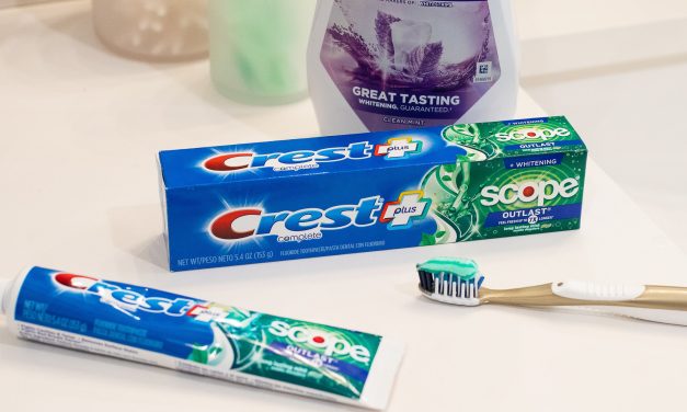 Get The Bigger Tubes Of Crest Plus Toothpaste For Just $2.99 At Kroger