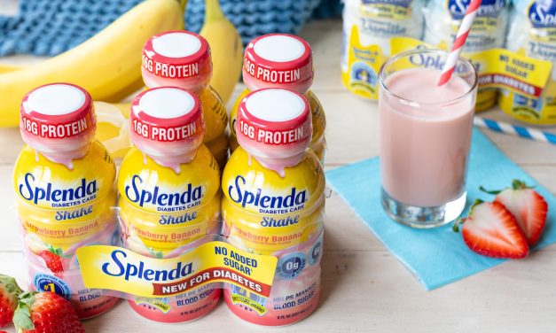 Splenda Diabetes Care Shakes 6-Pack Just 2.99 At Kroger (Regular Price $10.99)