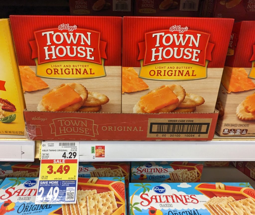 Kellogg’s Town House Crackers As Low As $1.49 At Kroger (Regular Price ...