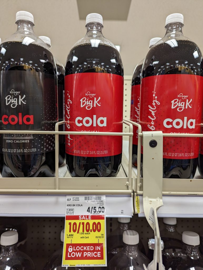 Big K Soda 2-Liters Just $1 At Kroger – No Coupon Needed - iHeartKroger