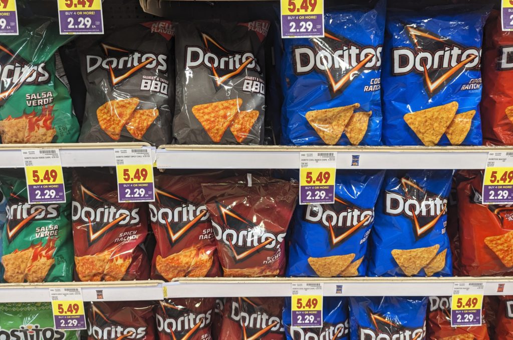 Grab Bags Of Doritos For As Low As $1.79 Each At Kroger - iHeartKroger