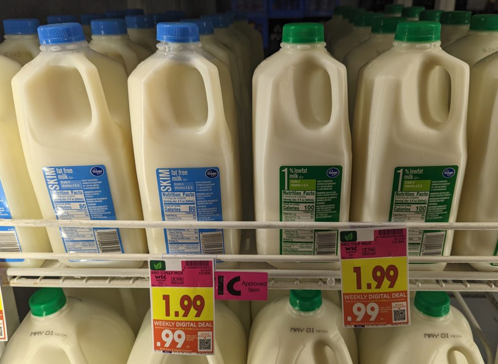 Half Gallons Of Kroger Milk Are Just 99¢ Each - iHeartKroger