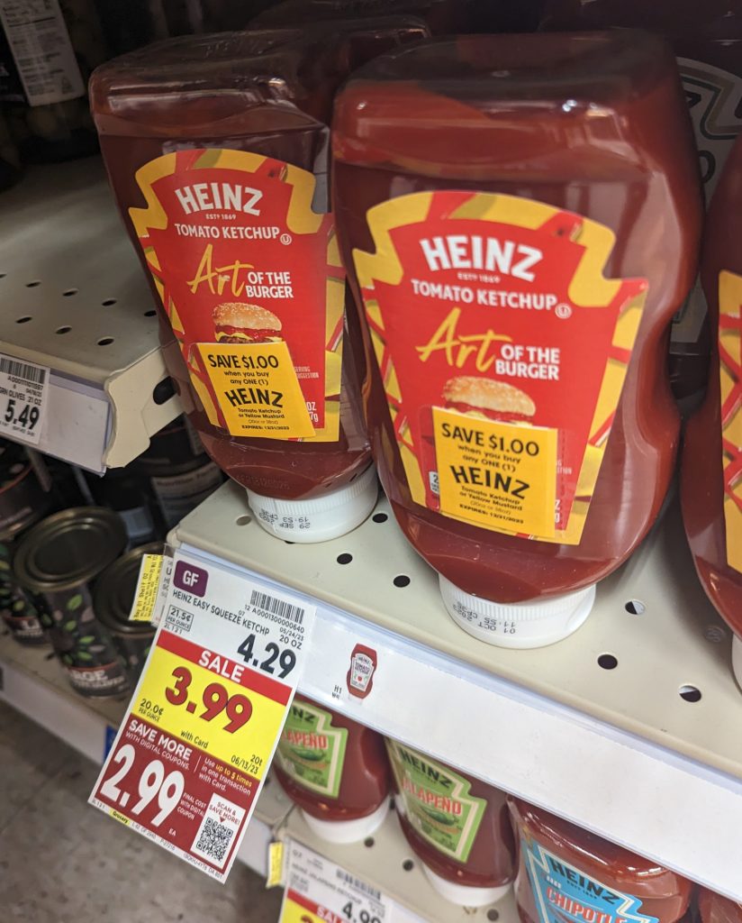 Get Heinz Ketchup As Low As $1.49 At Kroger - iHeartKroger