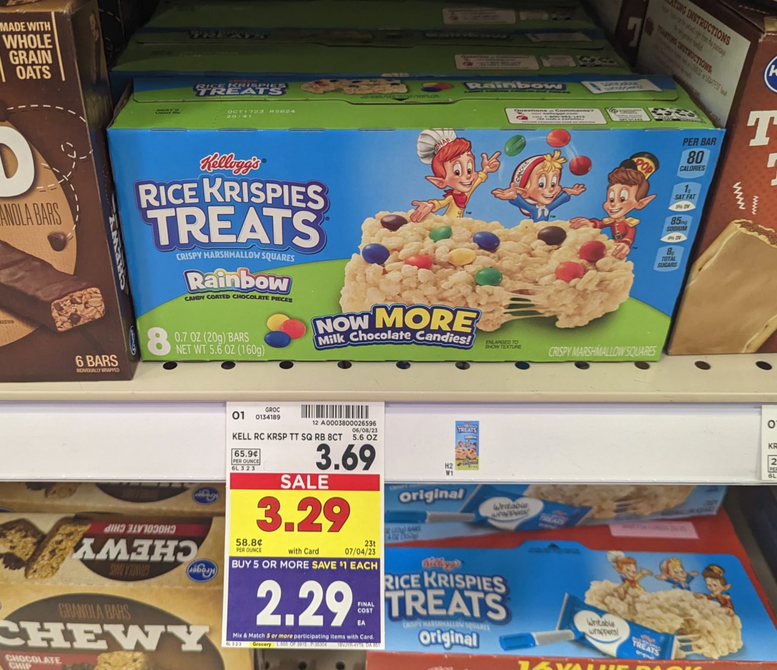 Kellogg’s Rice Krispies Treats As Low As $1.79 At Kroger - Iheartkroger