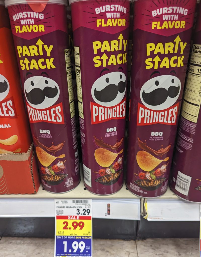 Pringles Party Stacks As Low As $1.79 At Kroger - iHeartKroger