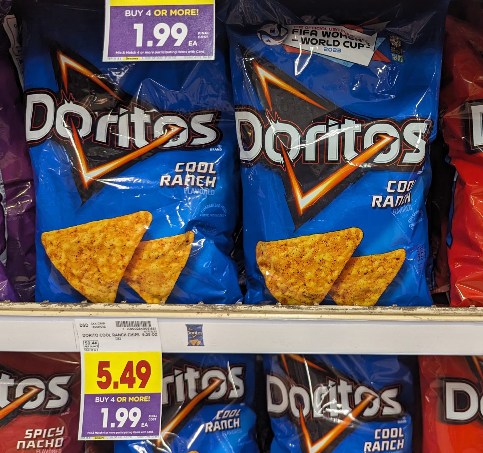 Grab Bags Of Doritos For As Low As $1.49 Each At Kroger - iHeartKroger