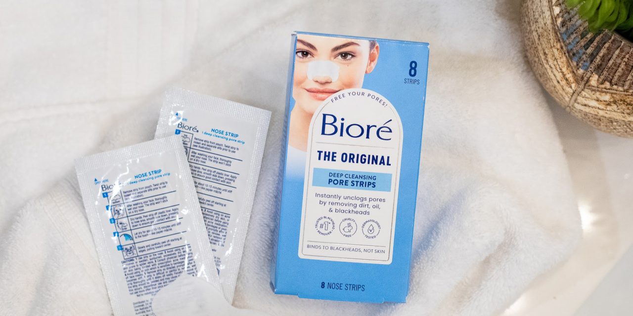 Biore Pore Strips Or Cleanser Just $5.99 At Kroger – Regular Price $8.49