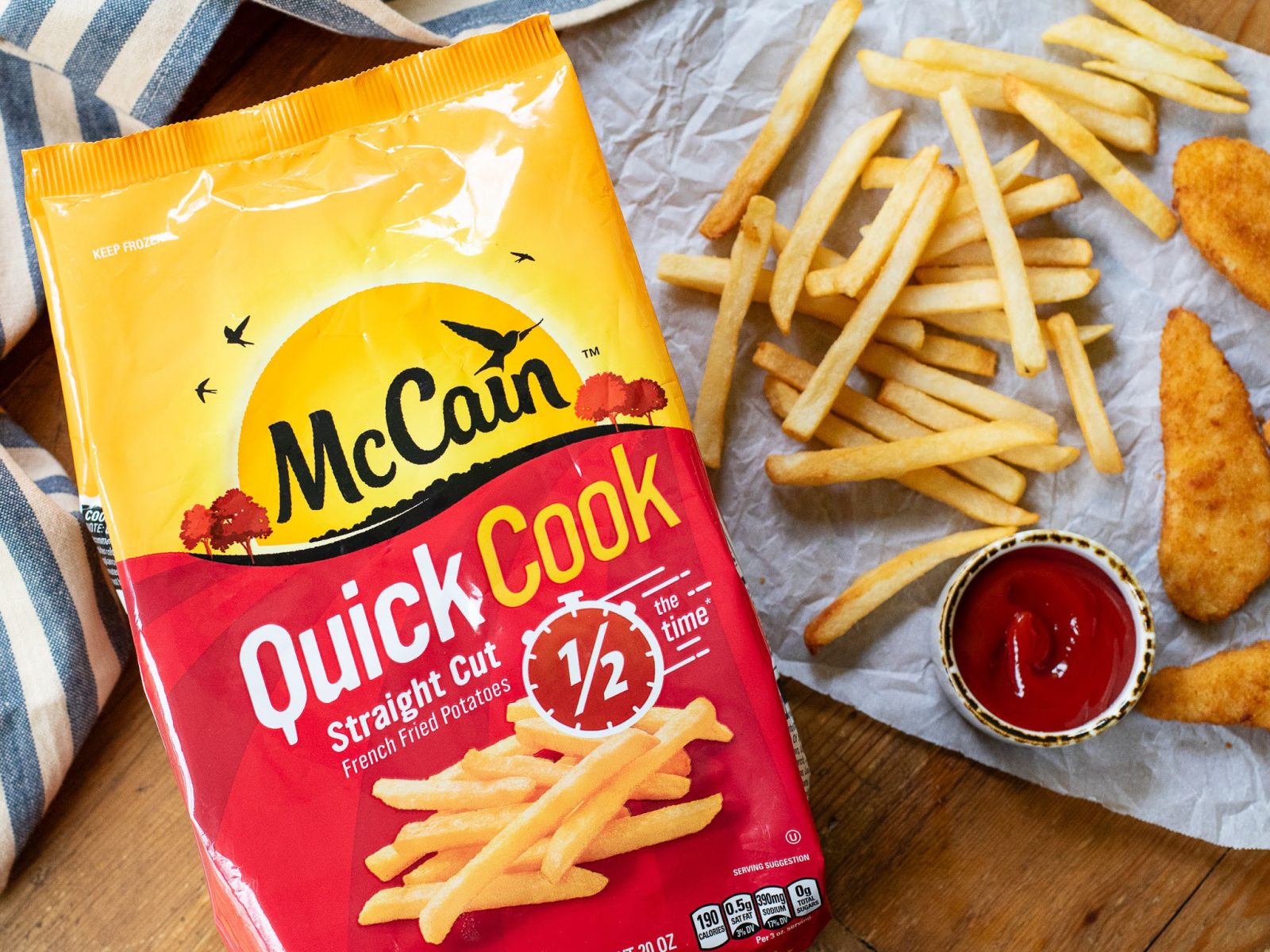 McCain Quick Cook Fries As Low As $2.99 At Kroger