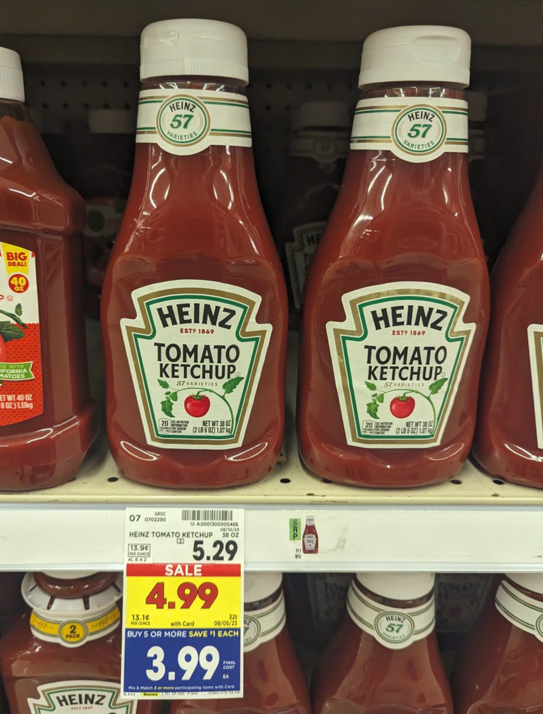 Get The BIG Bottles Of Heinz Ketchup As Low As $2.99 At Kroger ...