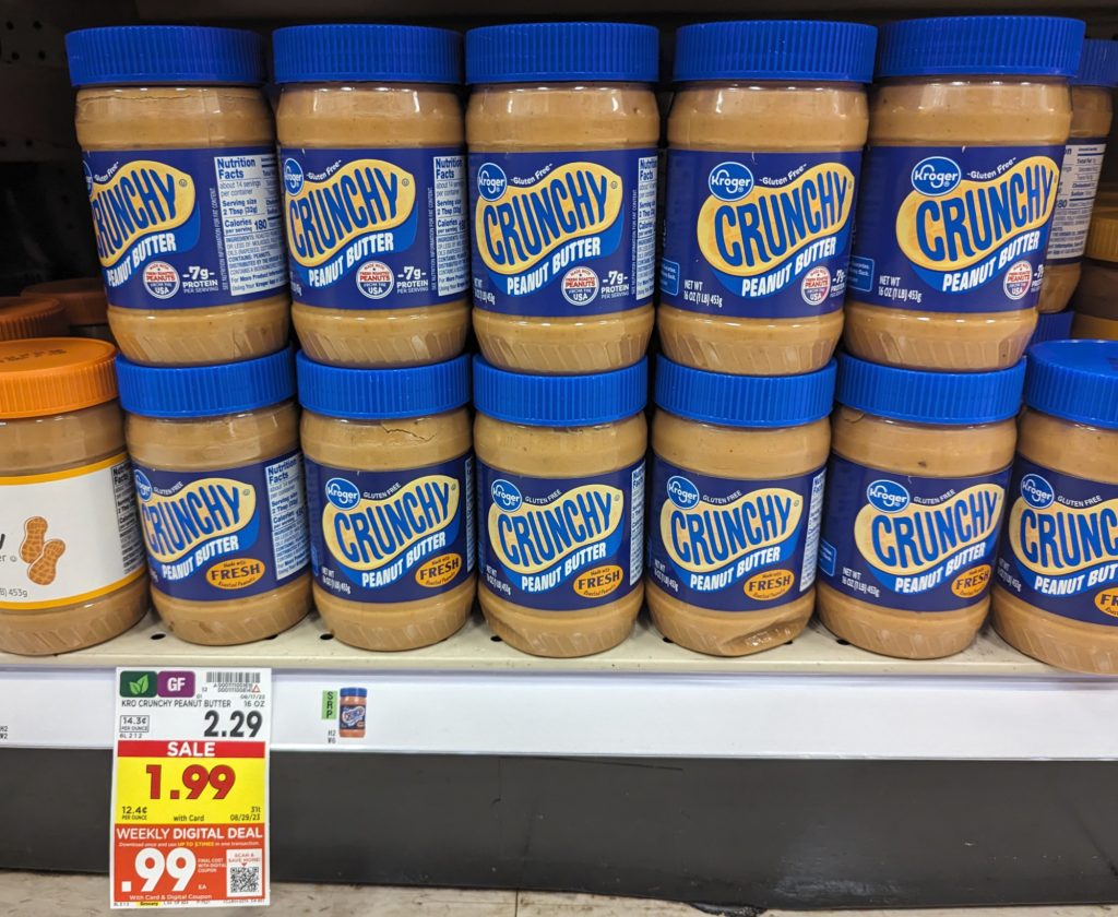 Get Kroger Peanut Butter For Just 99¢ - iHeartKroger