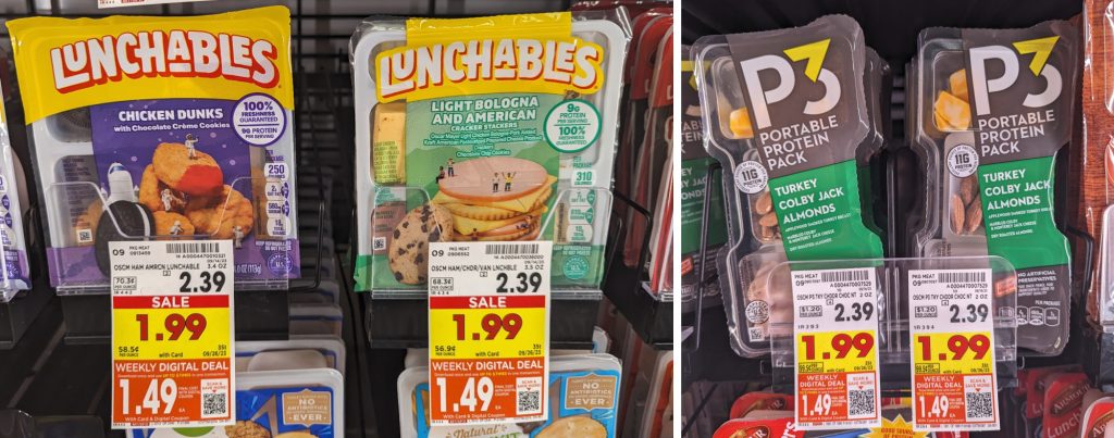 Oscar Mayer Lunchables Or P Protein Packs Just At Kroger Iheartkroger