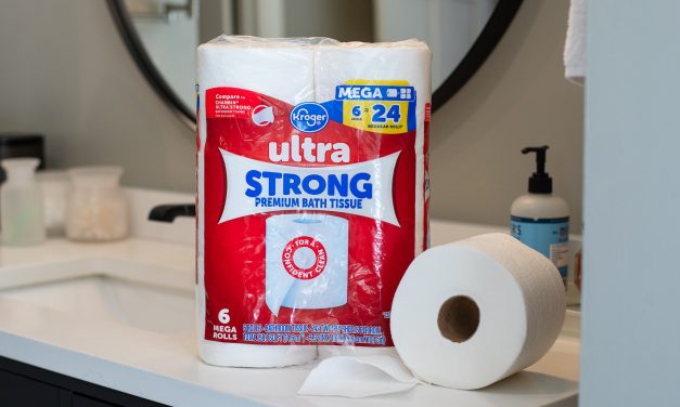 Kroger Ultra Strong Bath Tissue Is Just $5.99