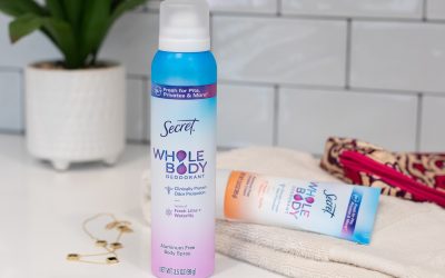 Secret Whole Body Deodorant As Low As $7.49 At Kroger (Regular Price $13.99)