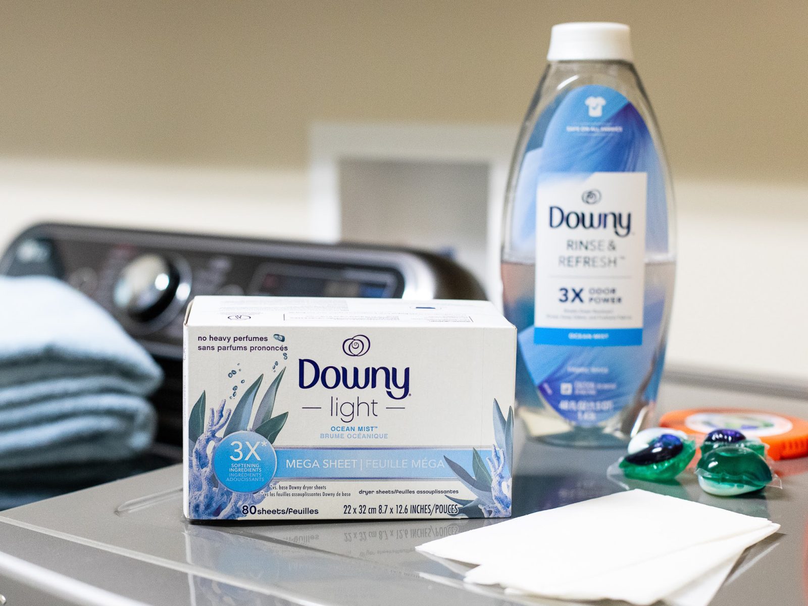 Downy Rinse & Refresh or Mega Dryer Sheets Just $4.99 At Kroger (Regular Price $8.99)