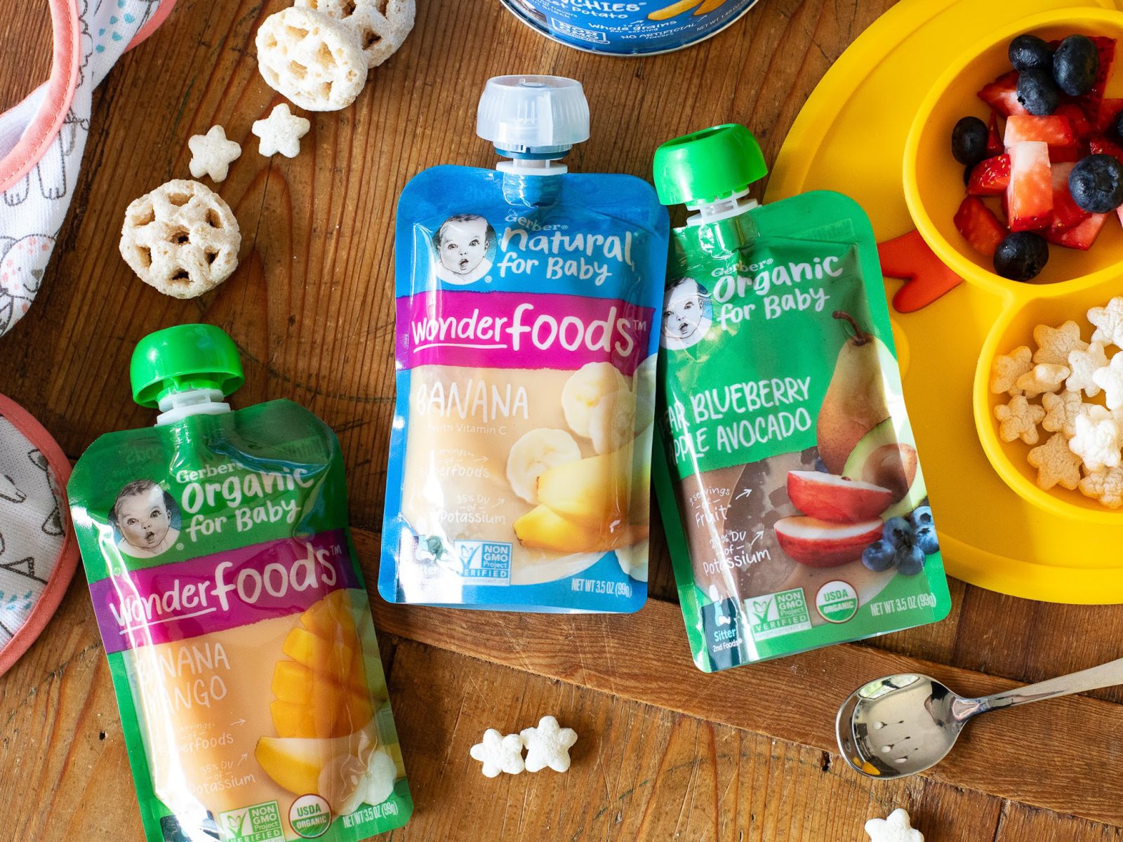 Pick Up Gerber Organic Baby Food Pouches As Low As $1.33 At Kroger