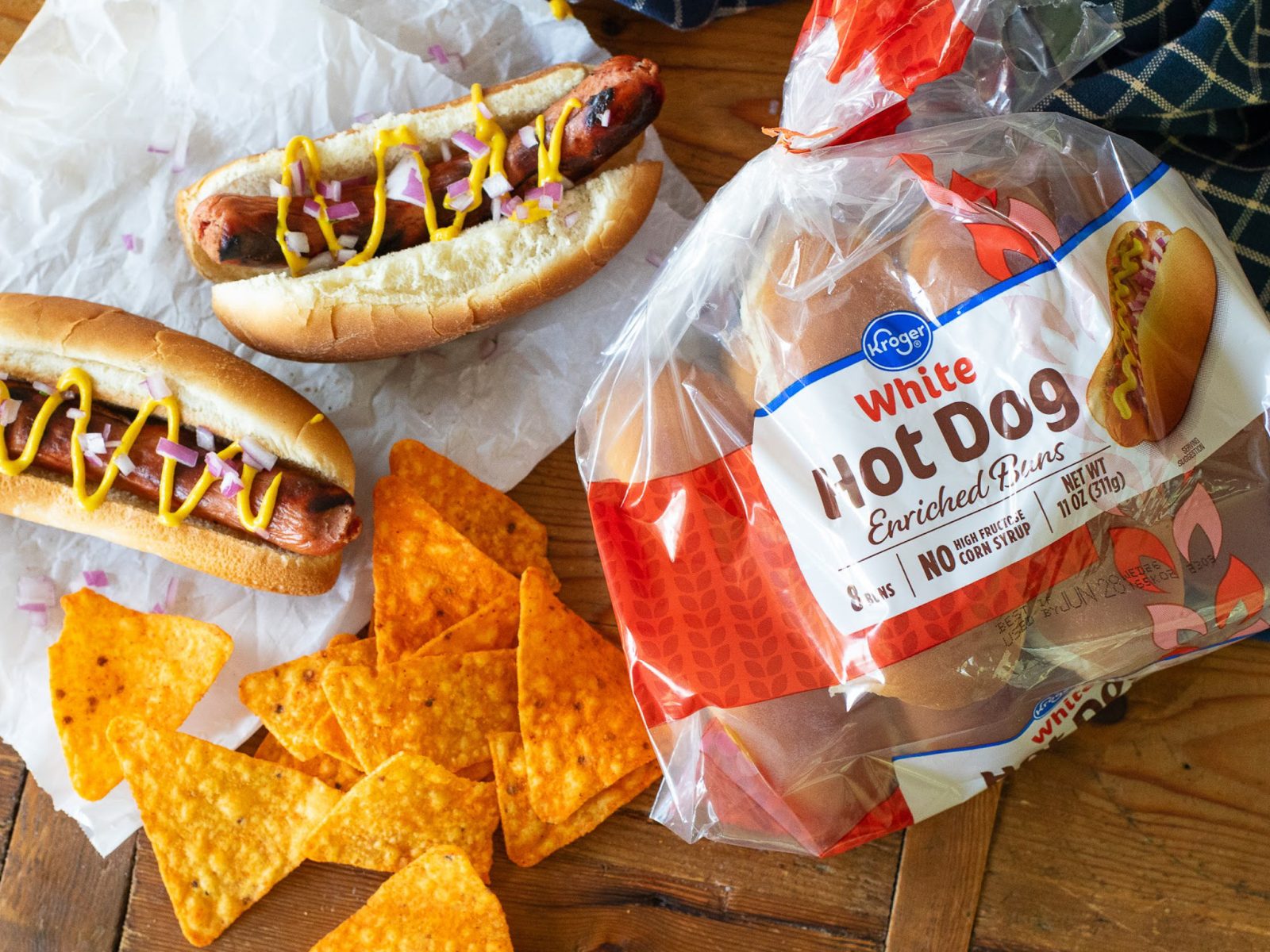 Kroger Hamburger or Hot Dog Buns Just 99¢ At Kroger