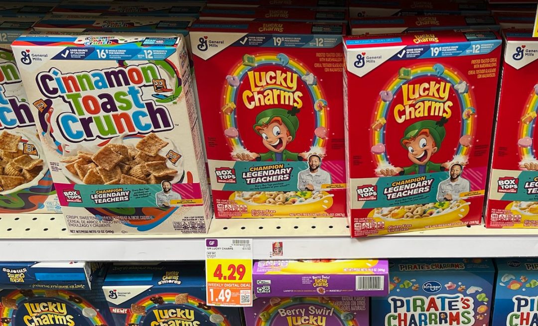 General Mills Cereal Just 99¢ At Kroger (regular Price $4.29 