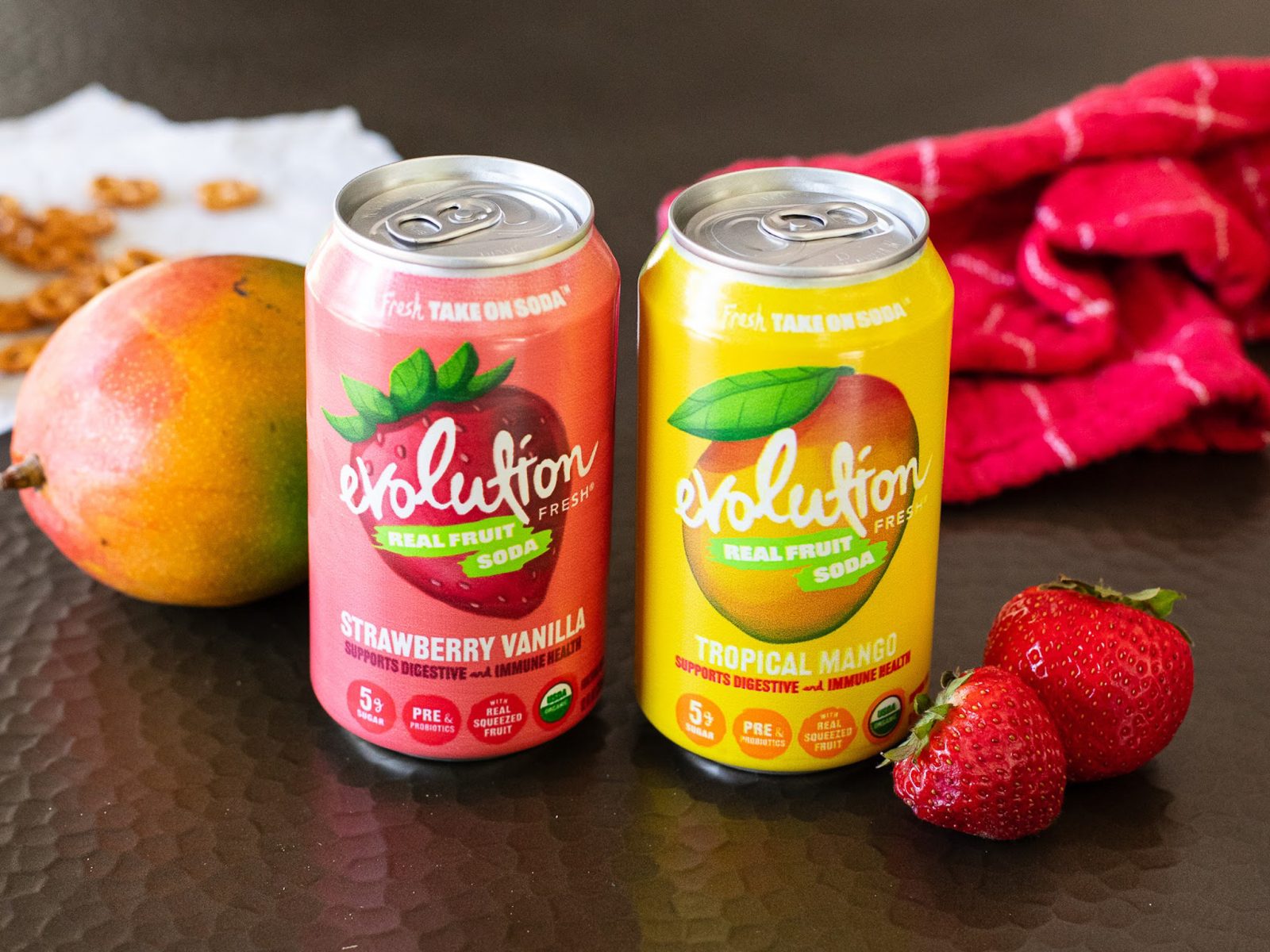 Evolution Fresh Real Fruit Soda As Low As $1 Per Can At Kroger (Regular Price $2.99)