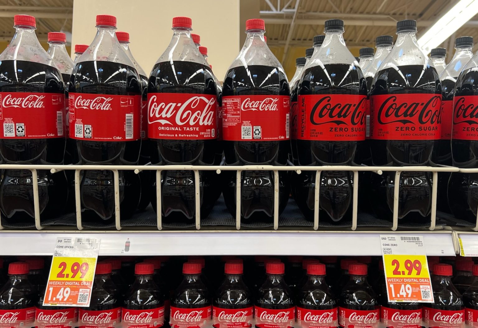 CocaCola 2Liters As Low As 99¢ At Kroger iHeartKroger