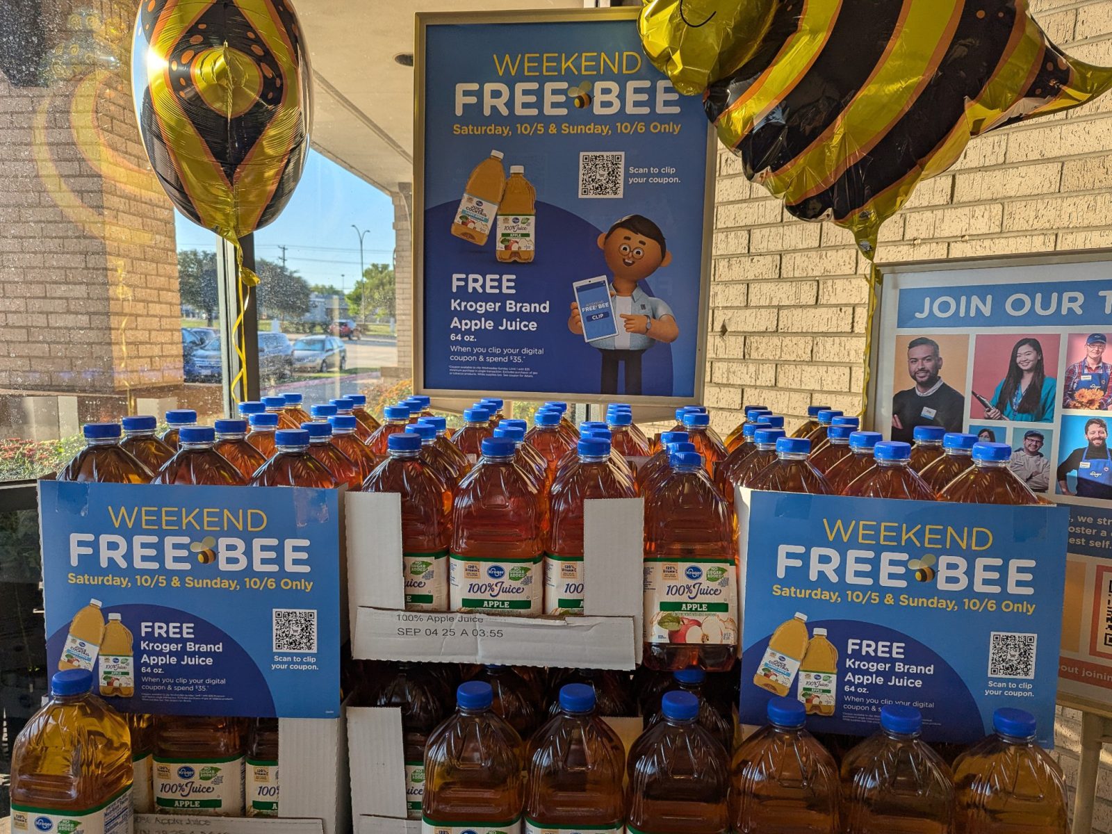 Free Kroger Apple Juice 10/5 Or 10/6 Only – Offers May Vary