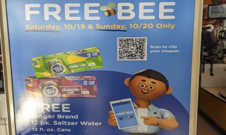 Free Kroger Seltzer Water 10/19 Or 10/20 Only