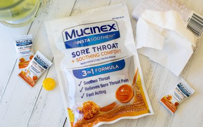 Mucinex InstaSoothe Drops Just $2.99 At Kroger